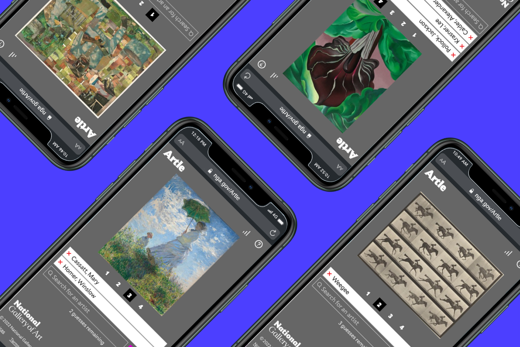 Artleは、あなたがプレイする必要があることを知らなかったWordleのアート・ヒストリカル・バージョンですか